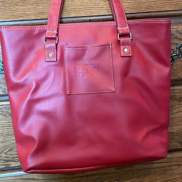 CAT Red Promo Laptop Bag New - Picture 2 of 5